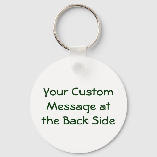 Recycling Symbool Sleutelhanger (Achterkant)