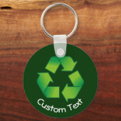 Recycling Symbool Sleutelhanger (Voorkant)