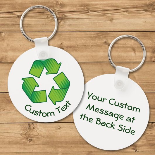 Recycling Symbool Sleutelhanger