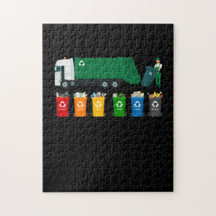 Recycling Trash Truck Legpuzzel