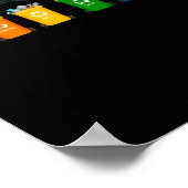 Recycling Trash Truck Poster (Hoek)