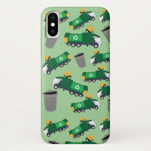 Recycling van vuilniswagen iPhone x hoesje