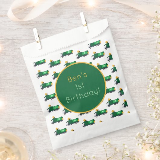 Recycling vuilniswagen bedankzakje (Geknipt)