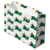 Recycling vuilniswagen groot cadeauzakje (Voorkant Gekanteld)
