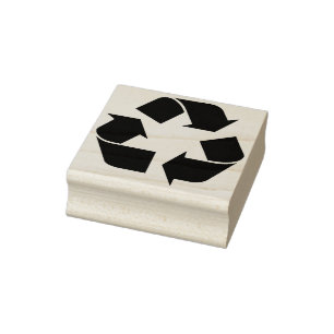 Recyclingsymbool Art Stempel