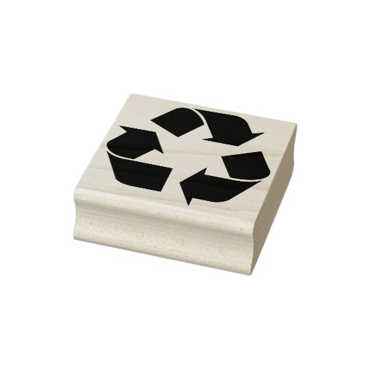 Recyclingsymbool Art Stempel (Stempel)