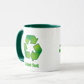 Recyclingsymbool Mok (Voorkant links)