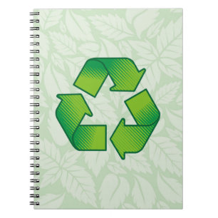 Recyclingsymbool Notitieboek