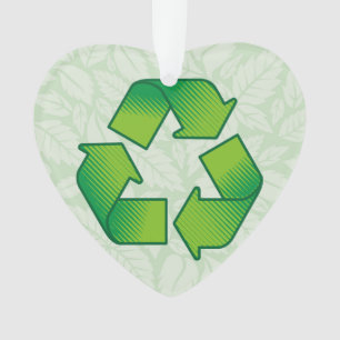 Recyclingsymbool Ornament