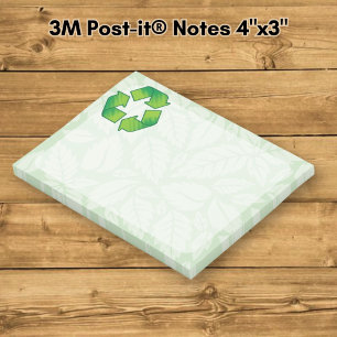 Recyclingsymbool Post-it® Notes