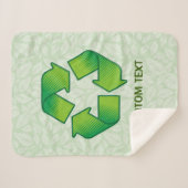 Recyclingsymbool Sherpa Deken (Voorkant (horizontaal))