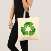Recyclingsymbool Tote Bag (Voorkant (product))