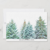 Red 1950's Chevy Merry kerstfeestdag Feestdagenkaart (Achterkant)