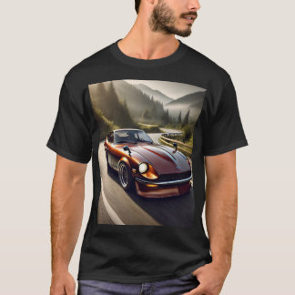 Red 1972 Datsun 240Z nissan japan japanese Car T-shirt