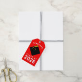 Red 2023 Afstuderen Gift Labels Cadeaulabel (Met Touw)