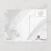 Red 70 Decade Birthday Briefkaart (Achterkant)