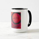 Red 70 Decade Birthday Mok (Voorkant rechts)