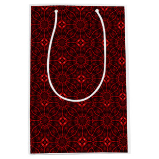 Red Abstract Medium Cadeauzakje