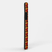 Red Abstract Textile Pattern iPhone 5 Hoesje (Achterkant/rechts)