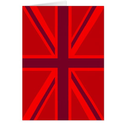 Red Accent Union Jack Design (Devant)