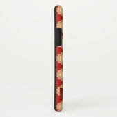 Red Add Jouw naam Hamster Case-Mate iPhone Case (Achterkant / rechts)