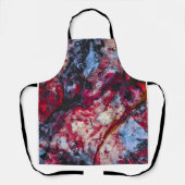 Red Agate Crystal Geode Abstract Schort (Voorkant)