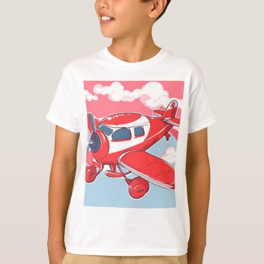 Red Airplane Air T-shirt (Voorkant)
