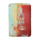 Red Alaskan Abstract Badmat (Voorkant Verticaal)