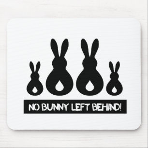 Red alle Bunnies! Muismat