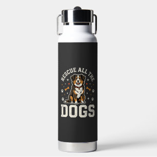 Red alle honden vintage hond waterfles