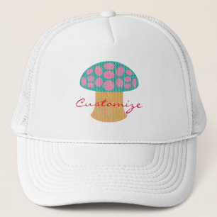 Red Amanita Mushrooms Thunder_Cove Trucker Pet