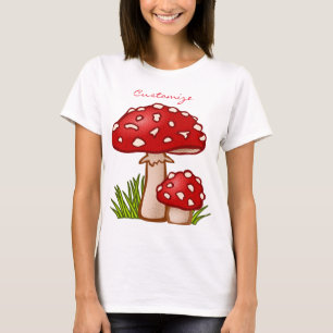 Red Amanita-paddenstoelen Thunder_Cove T-shirt