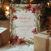 Red Amaryllis Christmas Kaart