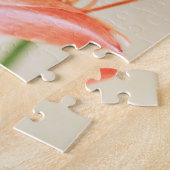 Red Amaryllis Flower Legpuzzel (Zijkant)