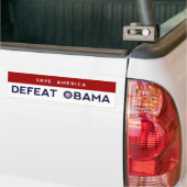 Red Amerika - Defect Obama Bumpersticker (Op Truck)