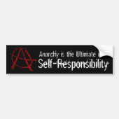 Red Anarchy Bumpersticker (Voorkant)