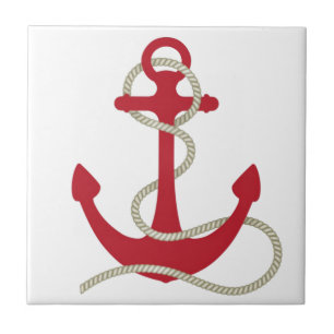 Red Anchor Tegeltje