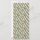 Red and Green Christmas Design Brunch Invitation (Dos)