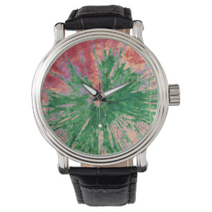 Red and Green Paintball Watch Horloge