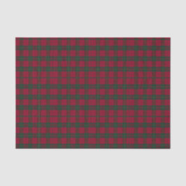 Red and Green Plaid Tissue Paper Tissuepapier