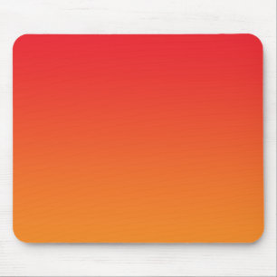 "Red and Oranje Ombre" Muismat