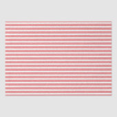 Red and White Candy Stripe Tissuepapier (Voorkant)