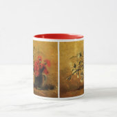 Red And White CarNations by Vincent van Gogh Mok (Midden)