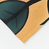 Red And Yellow Roses Fleece Deken (Hoek)