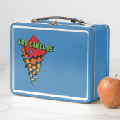 Red and Yellow Squares with Green the Circles Text (In situ)