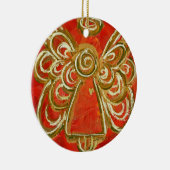 Red Angel Ornament (Rechts)
