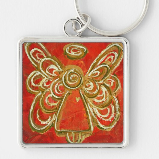 Red Angel Sleutelhanger (Voorkant)