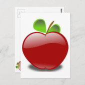 RED APPLE BRIEFKAART (Voorkant / Achterkant)