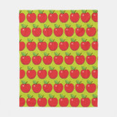 Red Apple Fleece Deken (Voorkant)