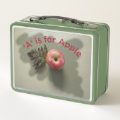 Red Apple gepersonaliseerde fotografisch groen (Achterkant)